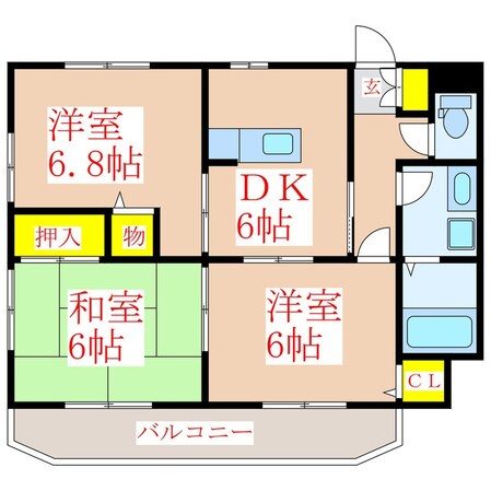 ＩＤＥＥ　泰平の物件間取画像